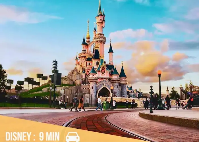 Studio 2 Adultes 2 Enfants Parcs Disneyland Paris